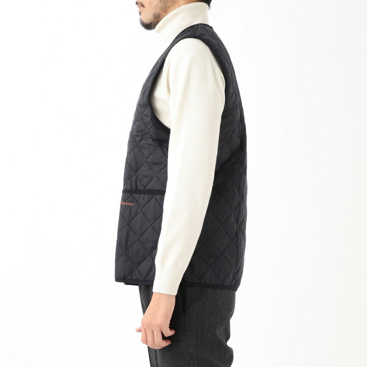 楽天市場】バブアー Barbour 中綿入りベスト ジレ メンズ mli0001bk91  