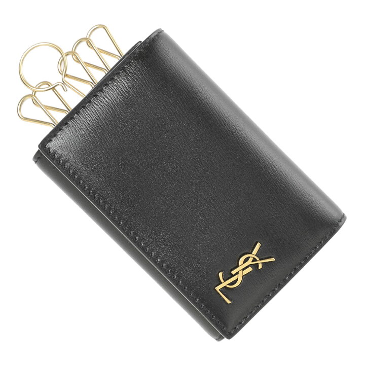 楽天市場】サンローラン SAINT LAURENT キーケース ブラック メンズ  