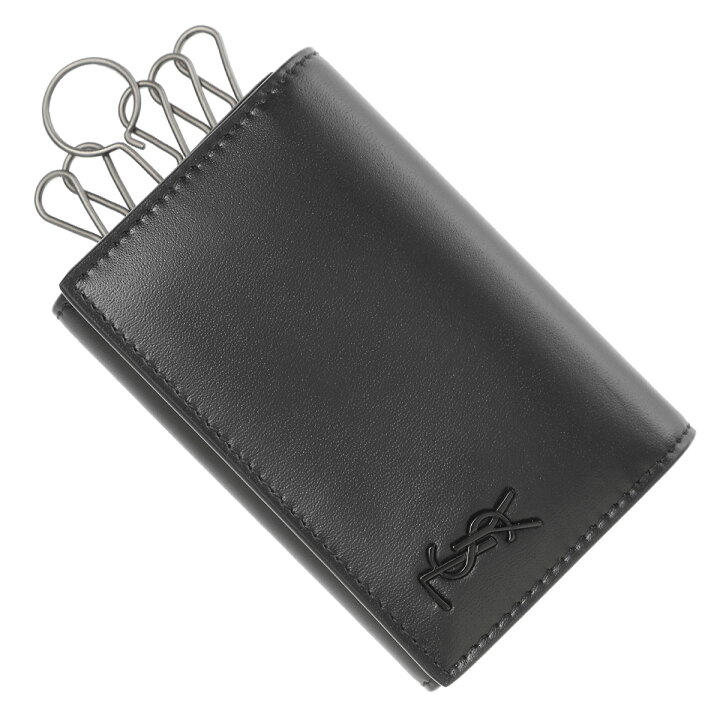 楽天市場】サンローラン SAINT LAURENT キーケース ブラック メンズ  