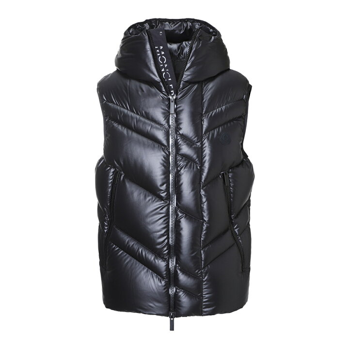 楽天市場】モンクレール MONCLER ダウンベスト ジレ ブラック メンズ  