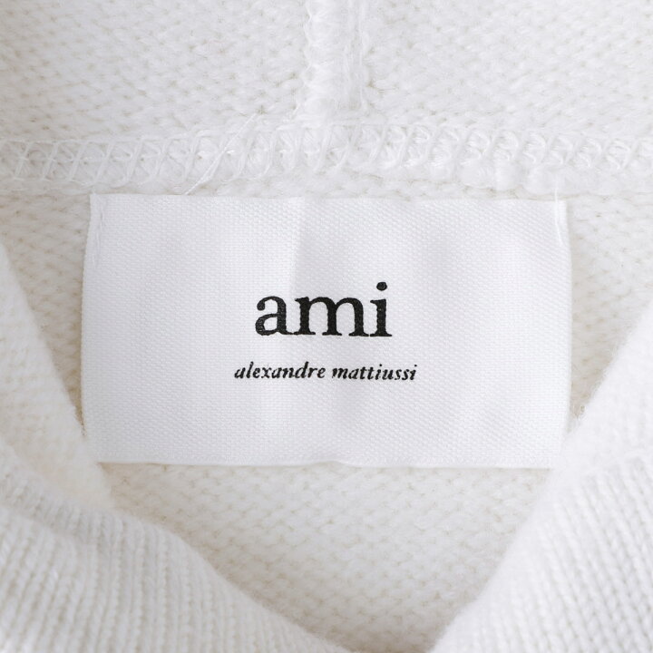 楽天市場】アミ AMI ALEXANDRE MATTIUSSI ニットパーカ フーディ 