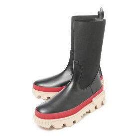 【12/10限定!当選確率1/2!MAX300%POINT BACK!※要エントリー】【アウトレット】モンクレール MONCLER ブーツ チェルシーブーツ ブラック レディース 大きいサイズあり neue chelsea 4f00020 m1906 998 NEUE【返品送料無料】