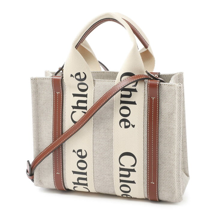 楽天市場】クロエ Chloe トートバッグ ショルダーバッグ ベージュ 