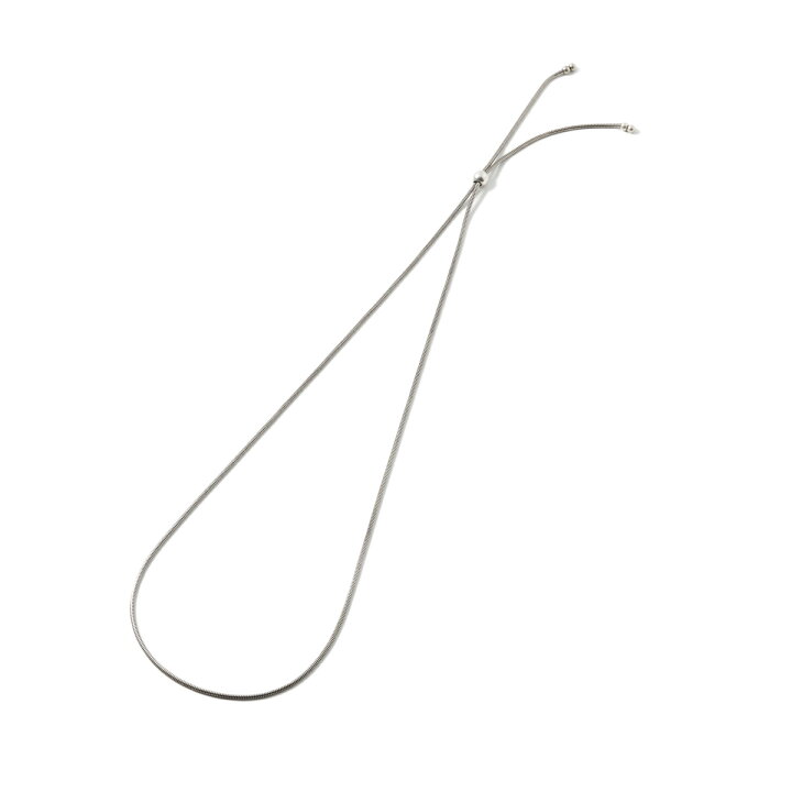 楽天市場】サンローラン SAINT LAURENT ループタイネックレス シルバー  