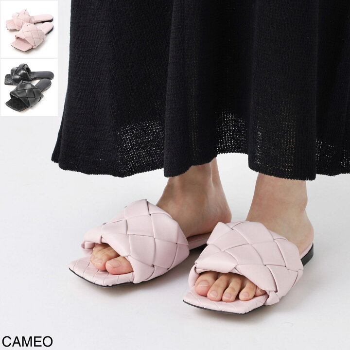 楽天市場】ボッテガヴェネタ BOTTEGA VENETA サンダル フラット  