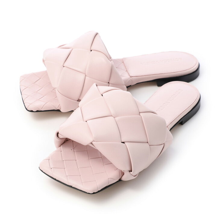 楽天市場】ボッテガヴェネタ BOTTEGA VENETA サンダル フラット 
