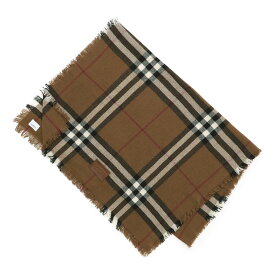 【アウトレット】バーバリー BURBERRY ストール ブラウン 8046213 birchbrown SFA GIANT CHECK CASHMERE SCARF【返品送料無料】