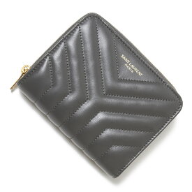 サンローラン SAINT LAURENT 2つ折り財布 小銭入れ付き グレー レディース 668323 dv701 1112 JOAN【返品送料無料】