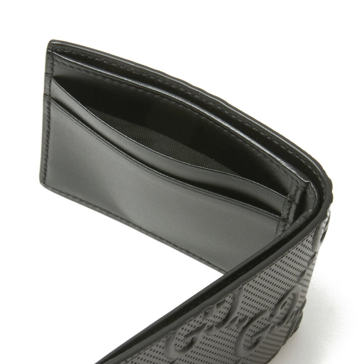 楽天市場】【アウトレット】グッチ GUCCI 2つ折り財布 ブラック 625559 