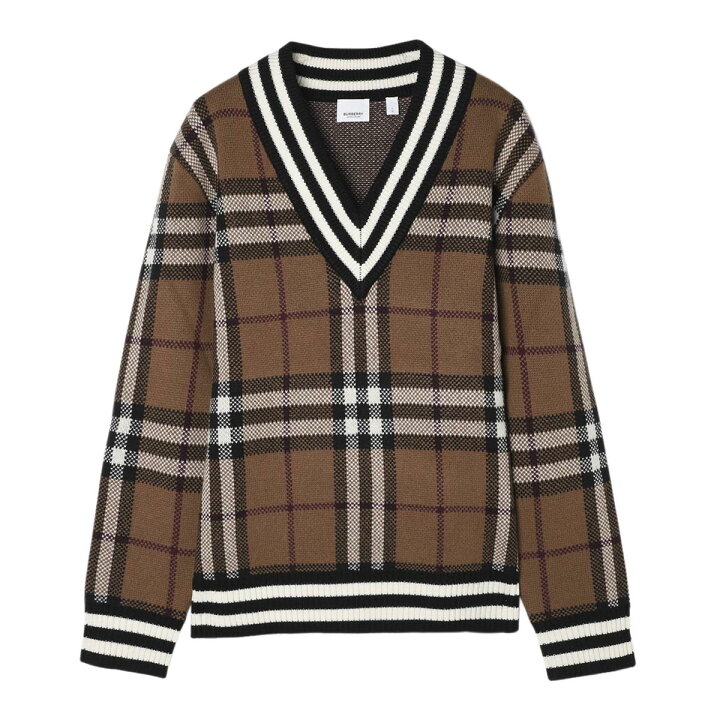 楽天市場】【アウトレット】バーバリー BURBERRY Vネックニット 