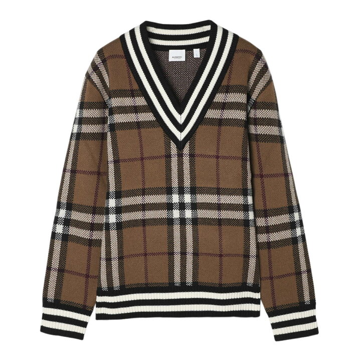 楽天市場】【アウトレット】バーバリー BURBERRY Vネックニット 