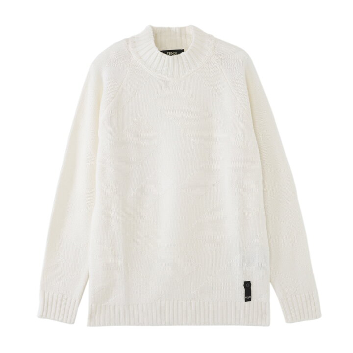 楽天市場】フェンディ FENDI クルーネックニット ホワイト fzy496 ah2y 