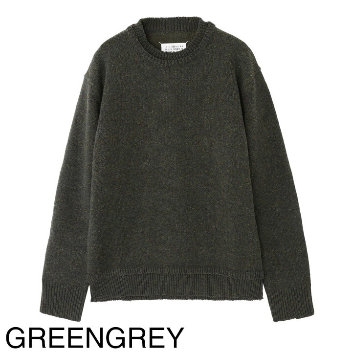 楽天市場】メゾンマルジェラ Maison Margiela クルーネックニット 