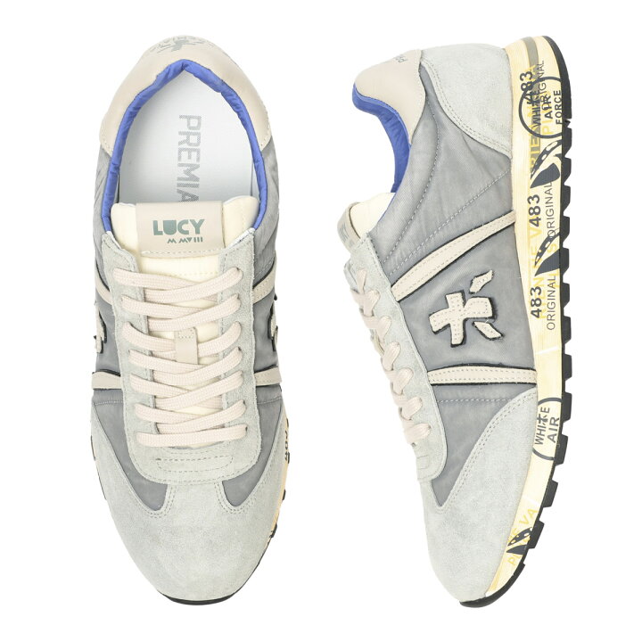 楽天市場】プレミアータ PREMIATA スニーカー グレー メンズ 大きい 