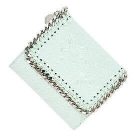 【アウトレット】ステラマッカートニー STELLA McCARTNEY 3つ折り財布 小銭入れ付き グリーン レディース 431000 wp0086 9940 FALABELLA SHAGGY DEER【返品送料無料】[]