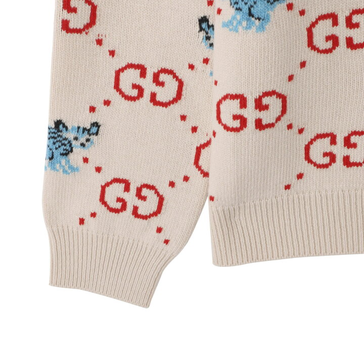 楽天市場】グッチ GUCCI クルーネックニット ベージュ メンズ 661836 