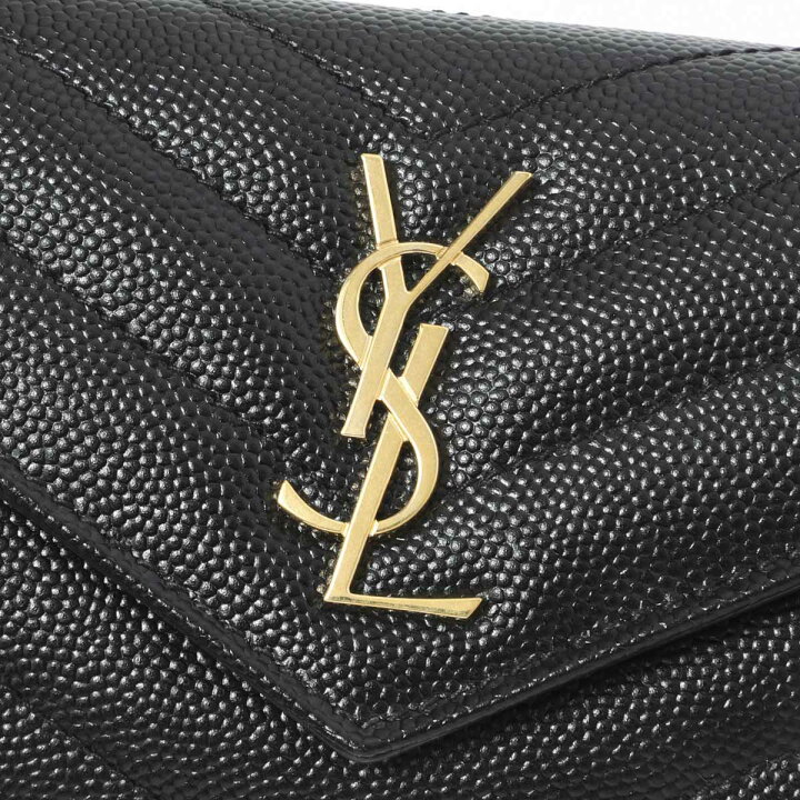 楽天市場】サンローラン SAINT LAURENT 3つ折り財布 小銭入れ付き 