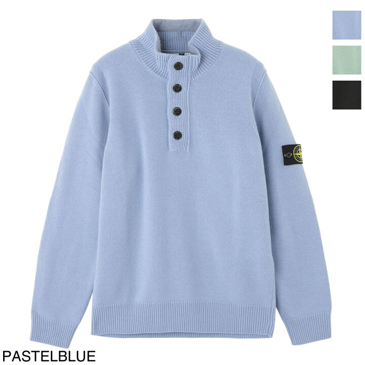 楽天市場】ストーンアイランド STONE ISLAND ハーフジップニット  