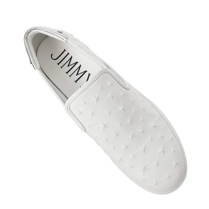 楽天市場】ジミーチュウ JIMMY CHOO スニーカー スリッポン ホワイト 