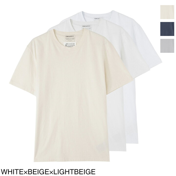 楽天市場】メゾンマルジェラ Maison Margiela クルーネック Tシャツ 3  