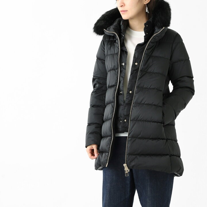 楽天市場】【アウトレット】ヘルノ HERNO ダウンジャケット ブラック  