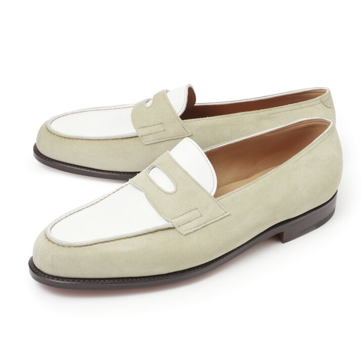 楽天市場】【アウトレット】ジョンロブ JOHN LOBB ローファー ベージュ 