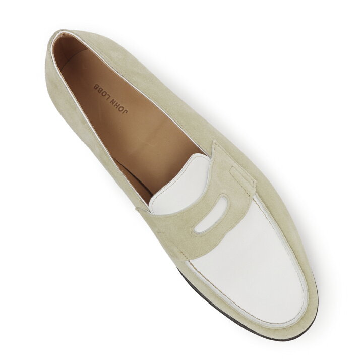 楽天市場】【アウトレット】ジョンロブ JOHN LOBB ローファー ベージュ 