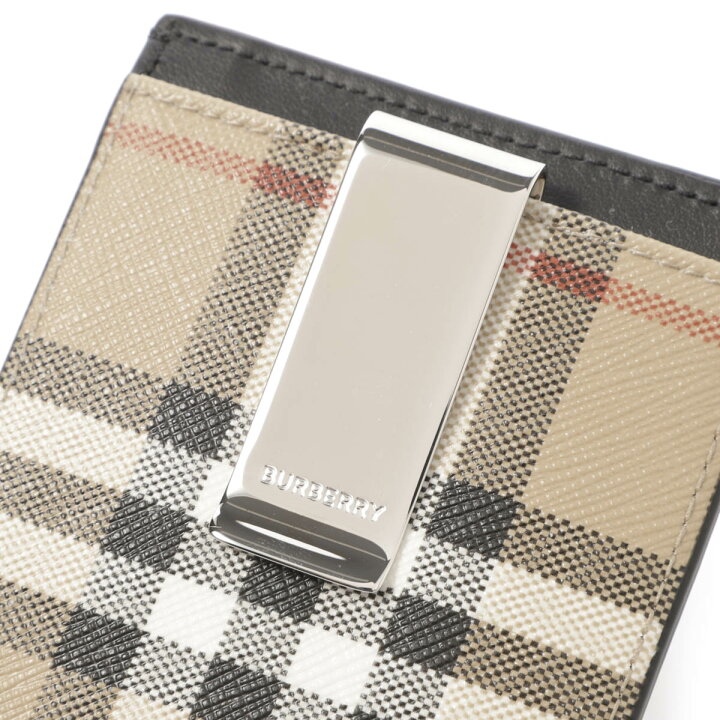 楽天市場】【アウトレット】バーバリー BURBERRY マネークリップ付き 