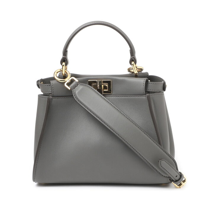 楽天市場】フェンディ FENDI ハンドバッグ ショルダーバッグ グレー 