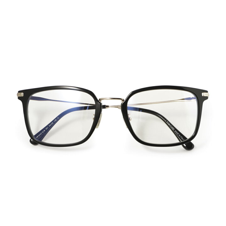 楽天市場】トムフォード TOM FORD 眼鏡 ブラック メンズ ft5747 db 001  