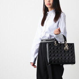 【アウトレット】【ラスト1点】ディオール DIOR ハンドバッグ 2WAY ブラック m0566owcb 900 LADY DIOR LARGE【返品送料無料】