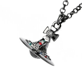 ヴィヴィアンウエストウッド Vivienne Westwood ネックレス シルバー レディース 63020098 s001 cn 183 ruthenium NEW PETITE ORB PENDANT【返品送料無料】[2025SS]