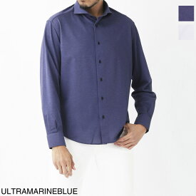 【アウトレット】ガッリア GALLIA ホリゾンタルカラー ストレッチコットンシャツ mh02 s561 08【返品送料無料】