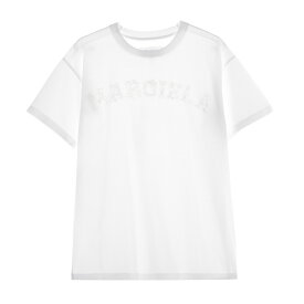 【アウトレット】メゾンマルジェラ Maison Margiela クルーネック半袖Tシャツ ホワイト レディース s51gc0519 s22816 100【返品送料無料】【ラッピング無料】