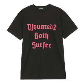 ディースクエアード DSQUARED2 クルーネック半袖Tシャツ ブラック s74gd1085 s23009 900【あす楽対応_関東】【返品送料無料】[2023SS]