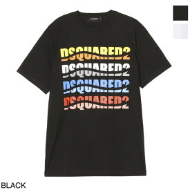 【アウトレット】ディースクエアード DSQUARED2 クルーベックTシャツ s74gd1092 s23009 900【返品送料無料】[2023SS]