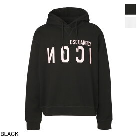 ディースクエアード DSQUARED2 フーデッドパーカ s79gu0103 s25516 900 BE ICON COOL HOODIE【返品送料無料】[2023SS]