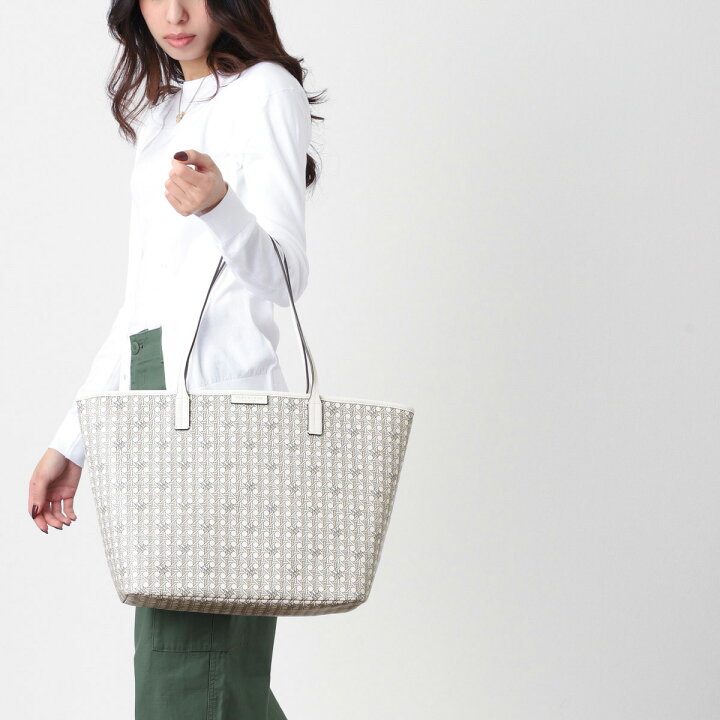 楽天市場】トリーバーチ TORY BURCH トートバッグ ホワイト レディース 