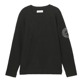 ストーンアイランド STONE ISLAND クルーネックニット ブラック 7715534a4 v0029【あす楽対応_関東】【返品送料無料】