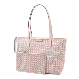 トリーバーチ TORY BURCH トートバッグ ピンク 147748 650 EVER READY SMALL ZIP TOTE【あす楽対応_関東】【返品送料無料】[2023SS]