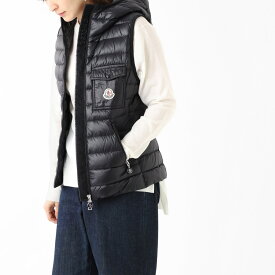 【6/10限定!当選確率1/2!MAX100%POINT BACK!※要エントリー】モンクレール MONCLER ダウンベスト ジレ ブラック glygos 1a00028 595zz 999 GLYGOS【返品送料無料】[2023SS]