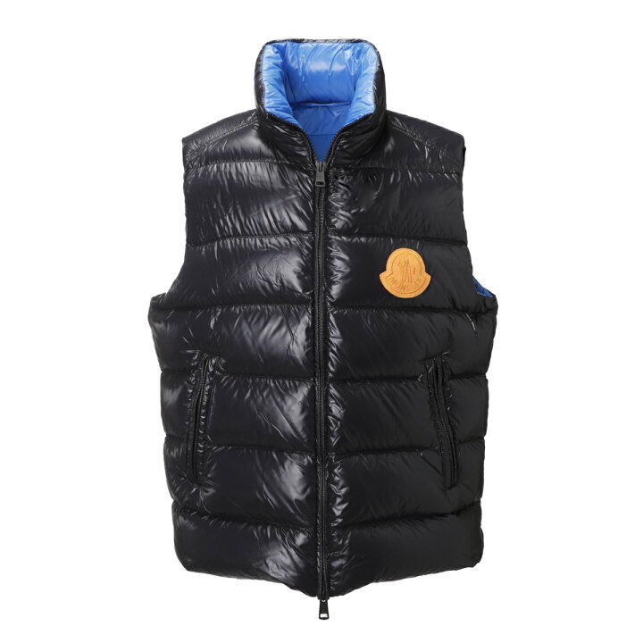 楽天市場】モンクレール MONCLER ダウンベスト ジレ ブラック メンズ 