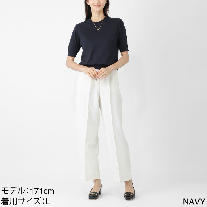楽天市場】ジョンスメドレー JOHN SMEDLEY クルーネック半袖ニット 