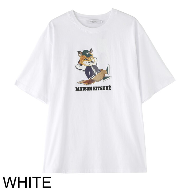 楽天市場】【アウトレット】メゾンキツネ MAISON KITSUNE クルーネック  