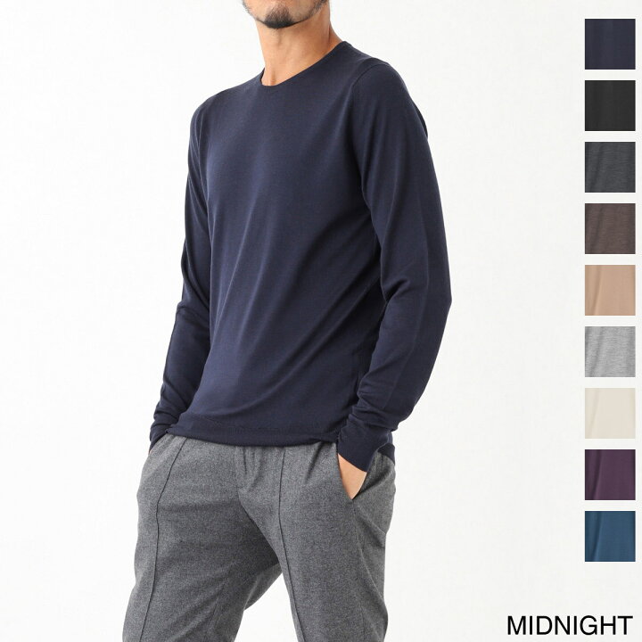 ジョンスメドレー JOHN SMEDLEY クルーネックニット LUNDY ランディ 30 
