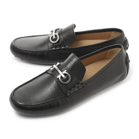 フェラガモ FERRAGAMO (Salvatore Ferragamo) ドライビングシューズ ブラック grazioso 020983 0758351 nero newbiscotto【返品送料無料】[2023SS]