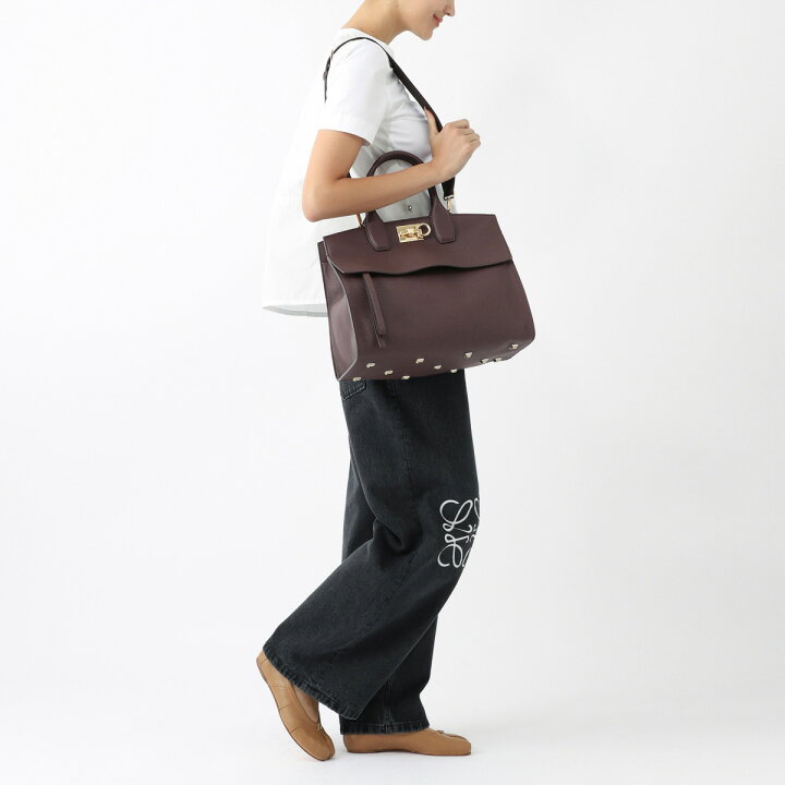 楽天市場】フェラガモ FERRAGAMO ハンドバッグ 2WAY ショルダーバッグ 