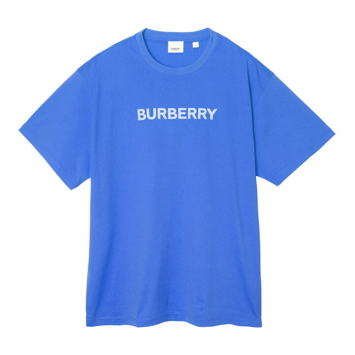 楽天市場】バーバリー BURBERRY クルーネックTシャツ ブルー 8065395 