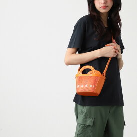 【アウトレット】マルニ MARNI ハンドバッグ 2WAY ショルダーバッグ オレンジ bmmp0067q0 p3860 00r17 TROPICALIA SUMMER MICRO【返品送料無料】[2023SS]