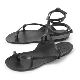 【アウトレット】サンローラン SAINT LAURENT サンダル フラットサンダル ブラック 732378 dwe00 1000 ISLA FLAT SANDALS【返品送料無料】